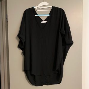 Lush Black Short Sleeve shirt, size XL